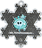 Angry Bird Space Clear Snowflake